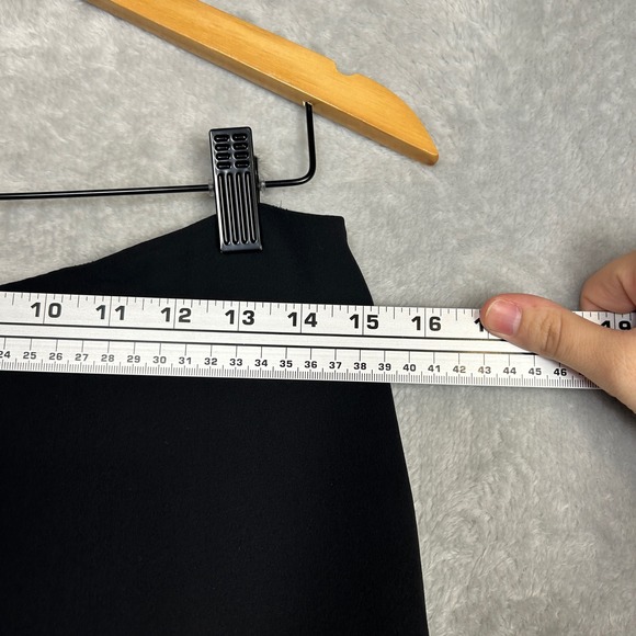 Ralph Lauren Black Label Wide Leg Silk Pants Size 8 Black Quiet Luxury Old Money - Picture 6 of 8